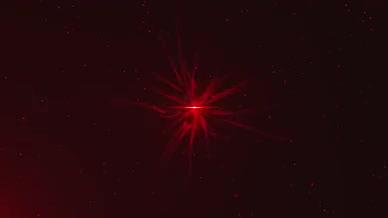 4k红色光线散射粒子视频的预览图